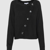 Nylah Knit Cardigan | Black