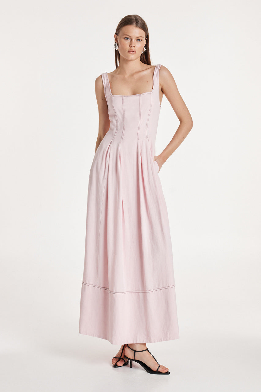 Paros Maxi Dress | Pink