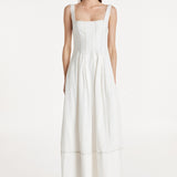 Paros Maxi Dress | White