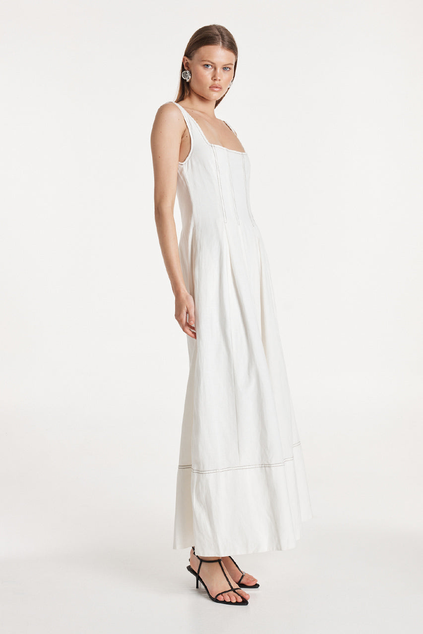Paros Maxi Dress | White