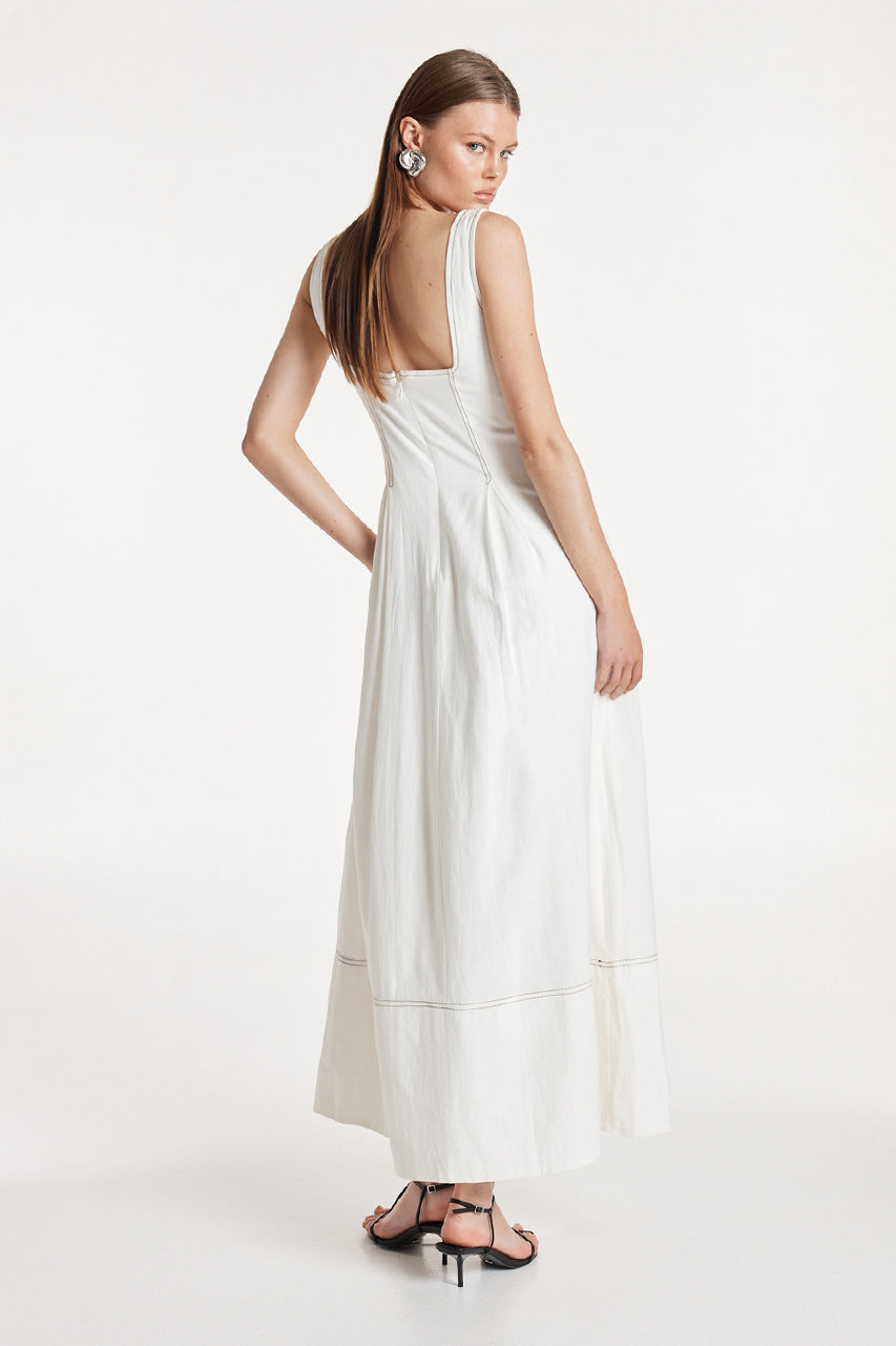 Paros Maxi Dress | White
