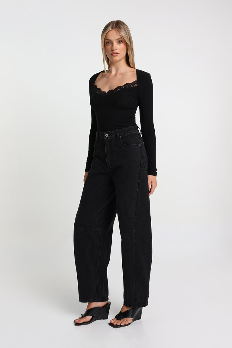 Pippa Top | Black