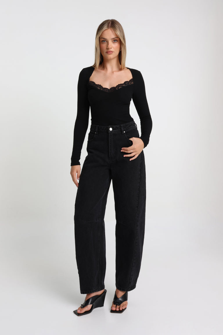 Pippa Top | Black