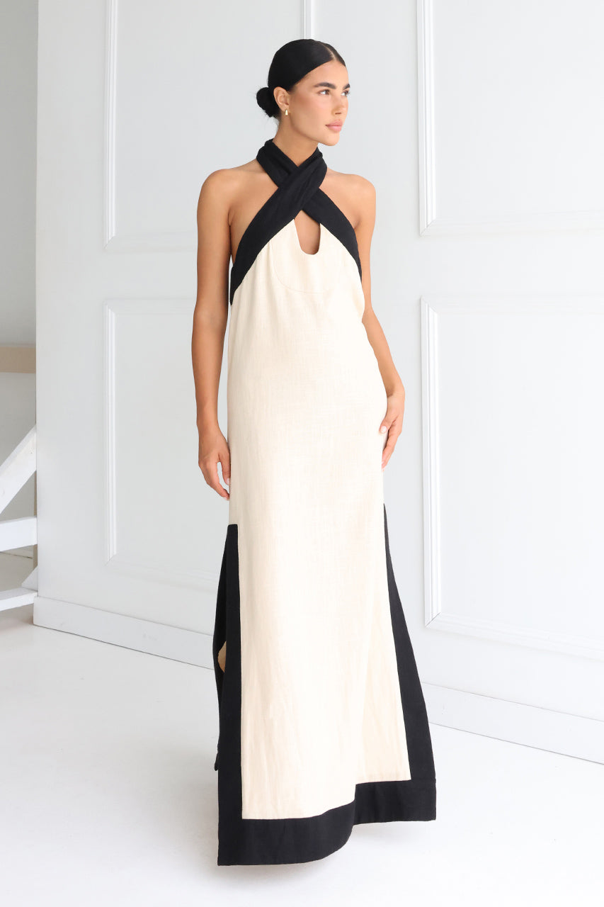 Porsha Maxi Dress | Oat