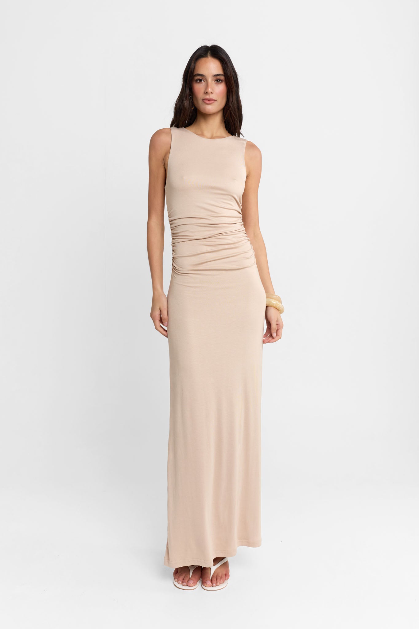 Rossi Maxi Dress | Oyster