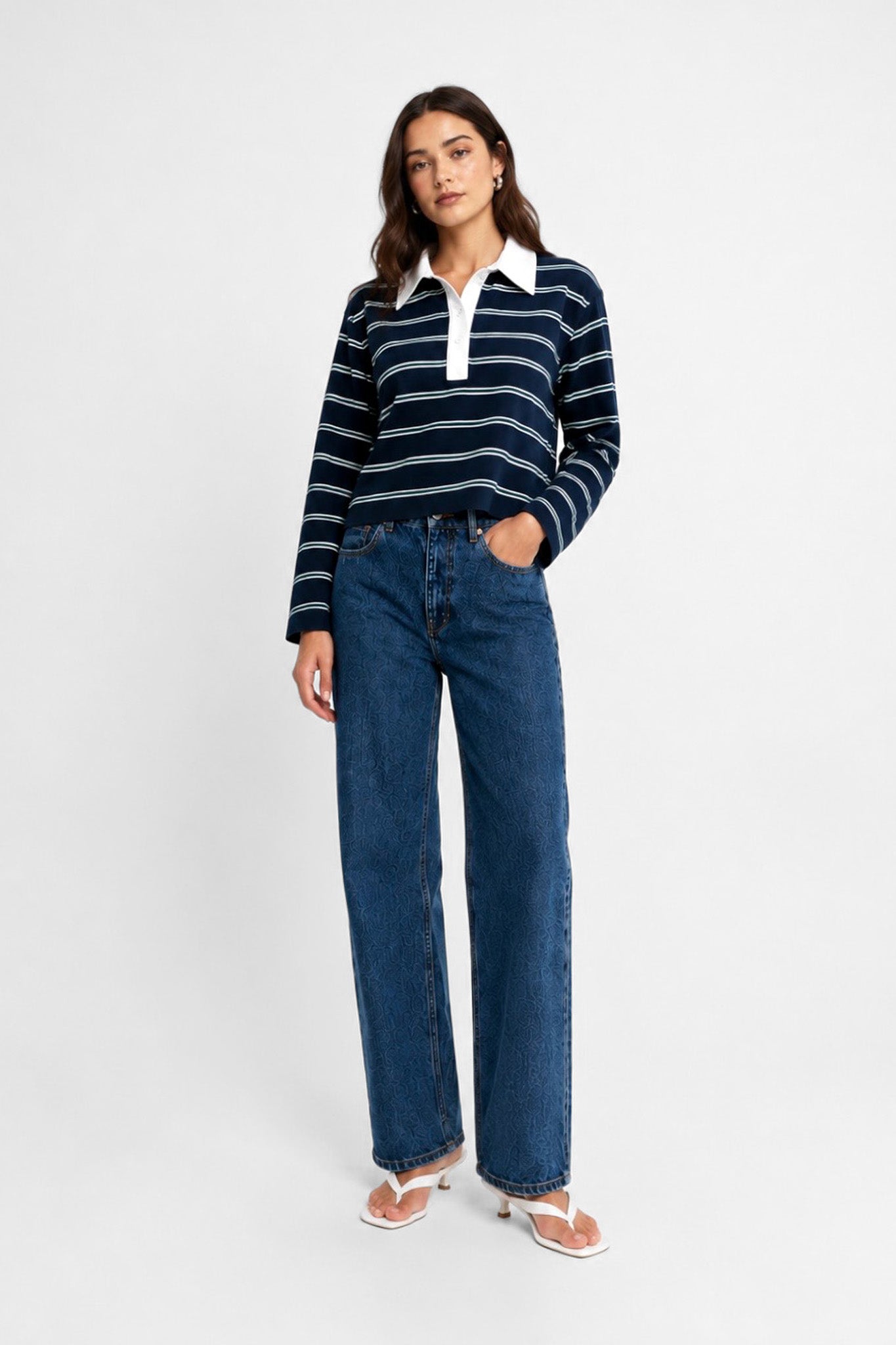 Ryland Rugby Top | Stripe