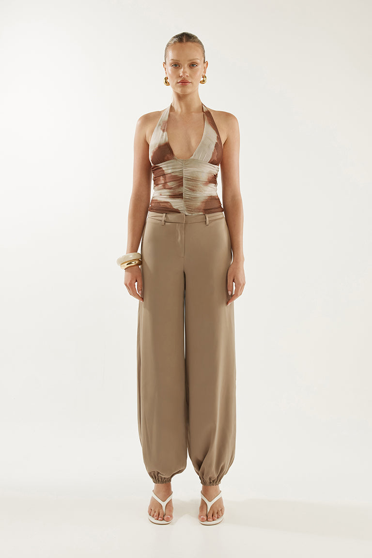 Ranya Pants | Mushroom