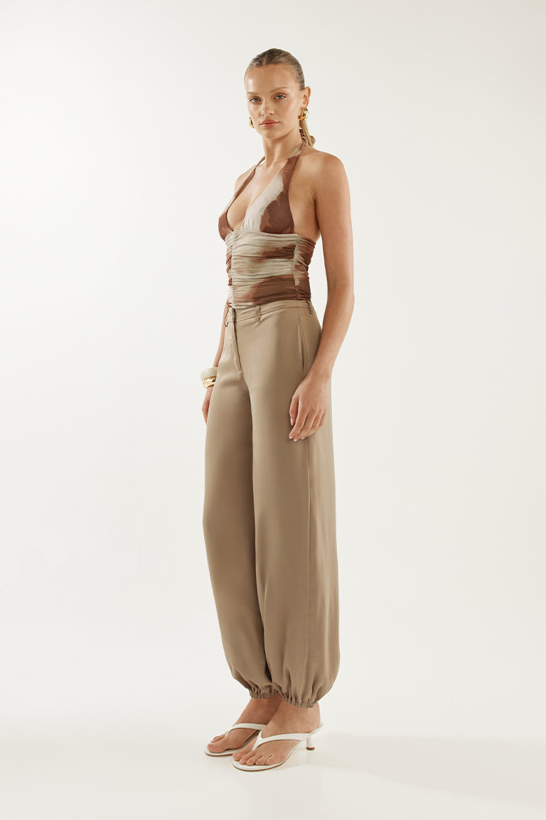 Ranya Pants | Mushroom