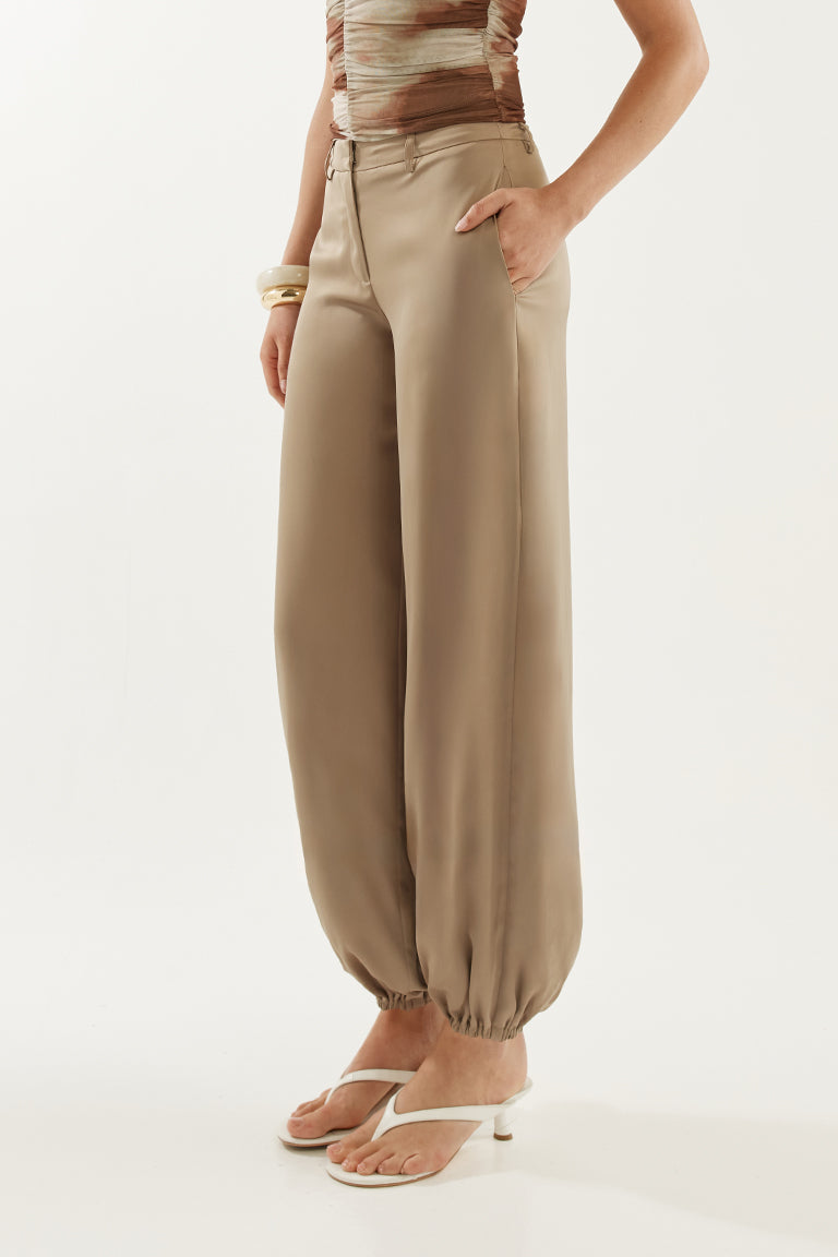 Ranya Pants | Mushroom