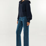 Remy Knit Jumper | Navy