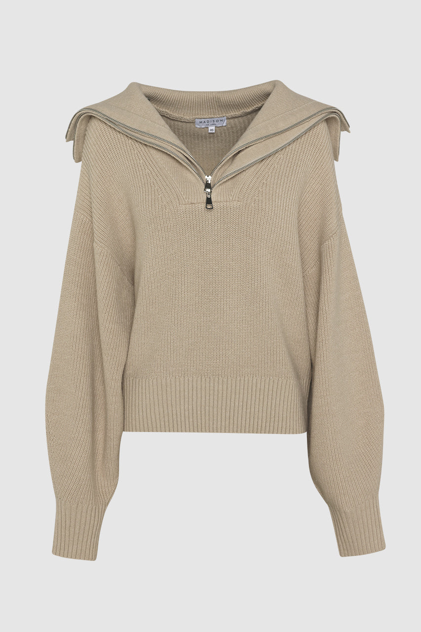 Remy Knit Jumper | Oat