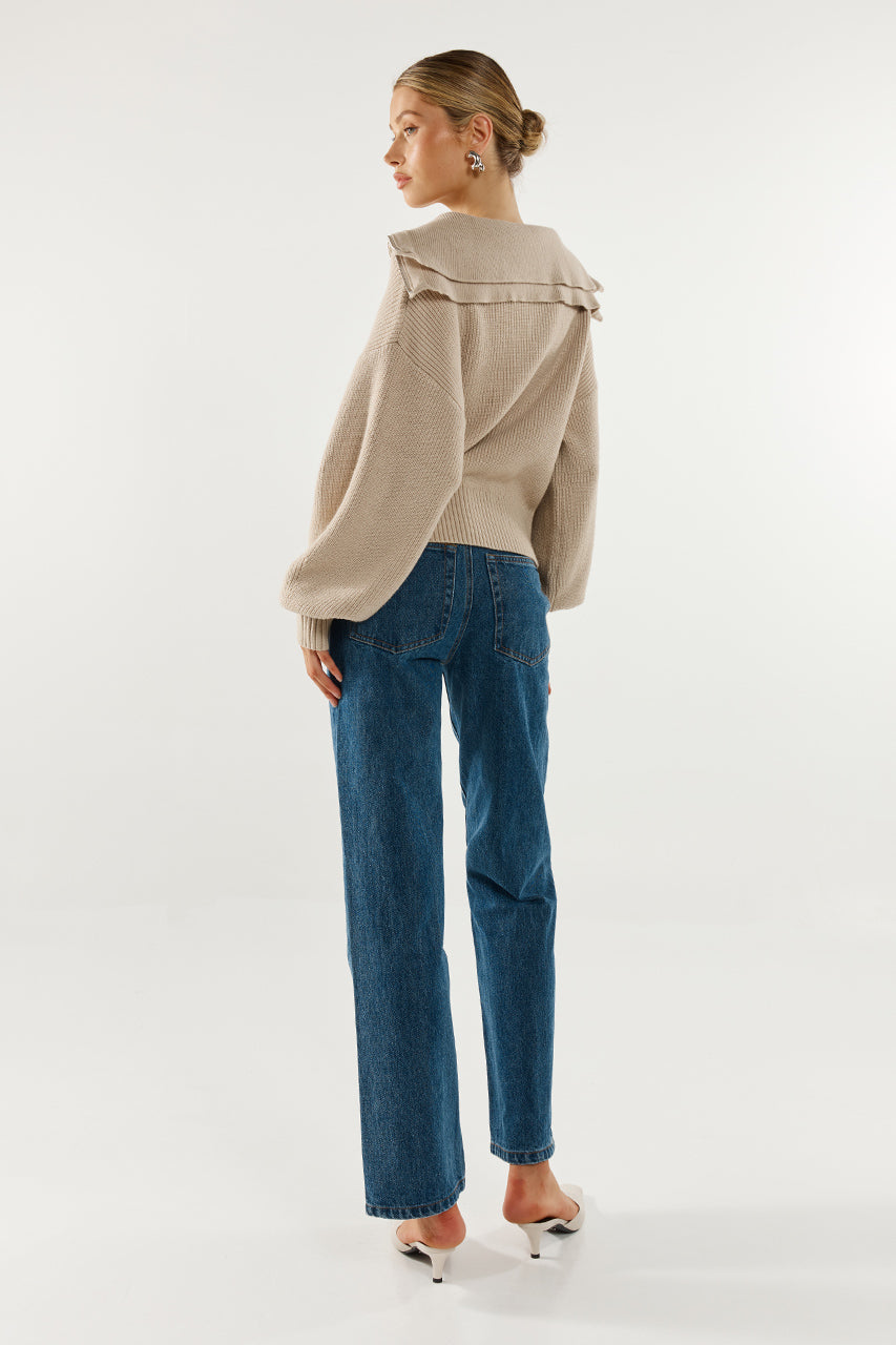 Remy Knit Jumper | Oat