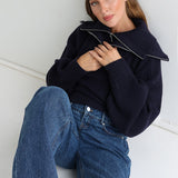 Remy Knit Jumper | Navy