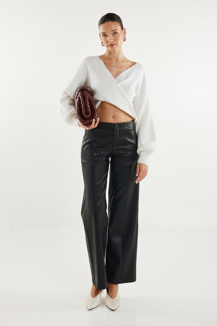 Reya Knit Jumper | White
