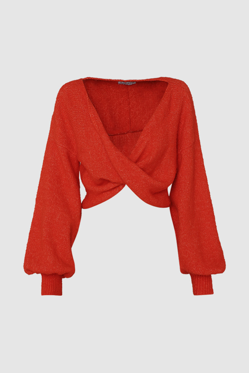 Reya Knit Jumper | Flame