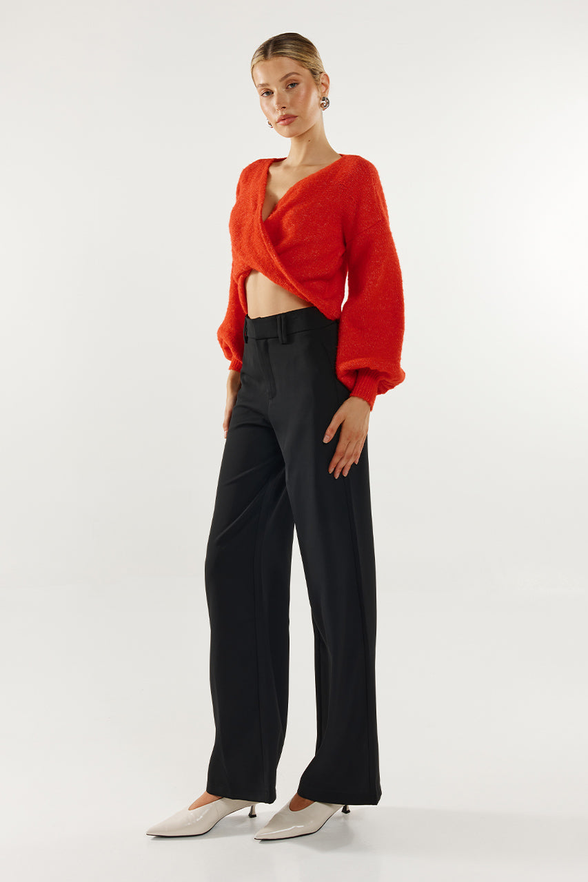 Reya Knit Jumper | Flame