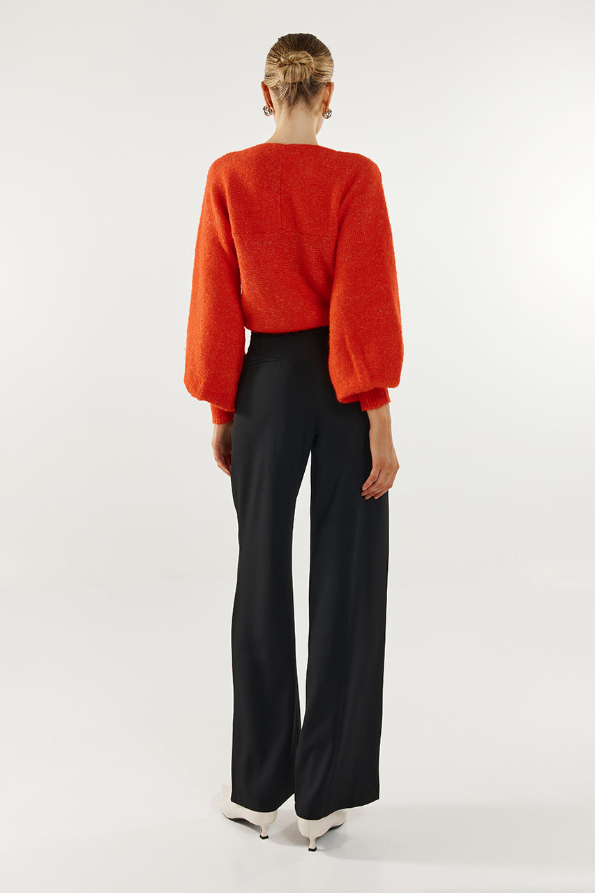 Reya Knit Jumper | Flame