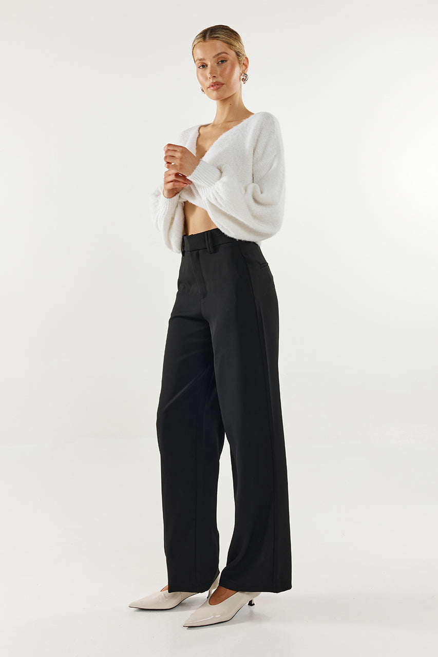 Reya Knit Jumper | White