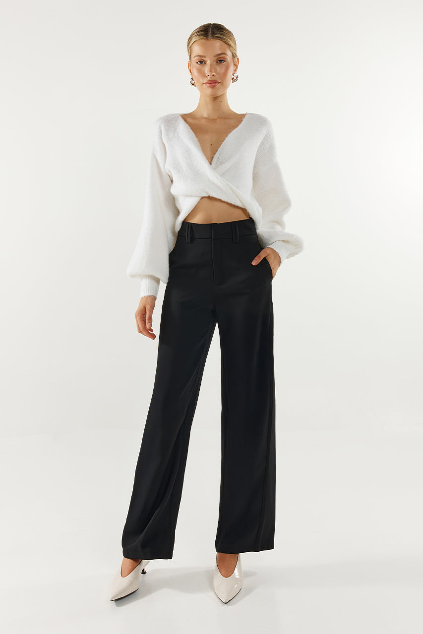 Reya Knit Jumper | White