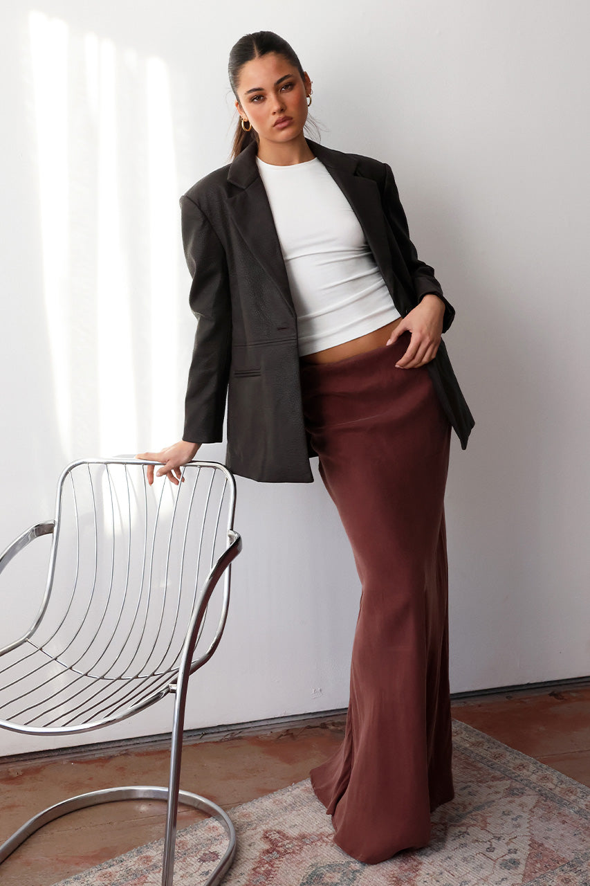 Sutton Blazer | Choc