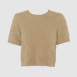 Ruby Knit Tee | Camel