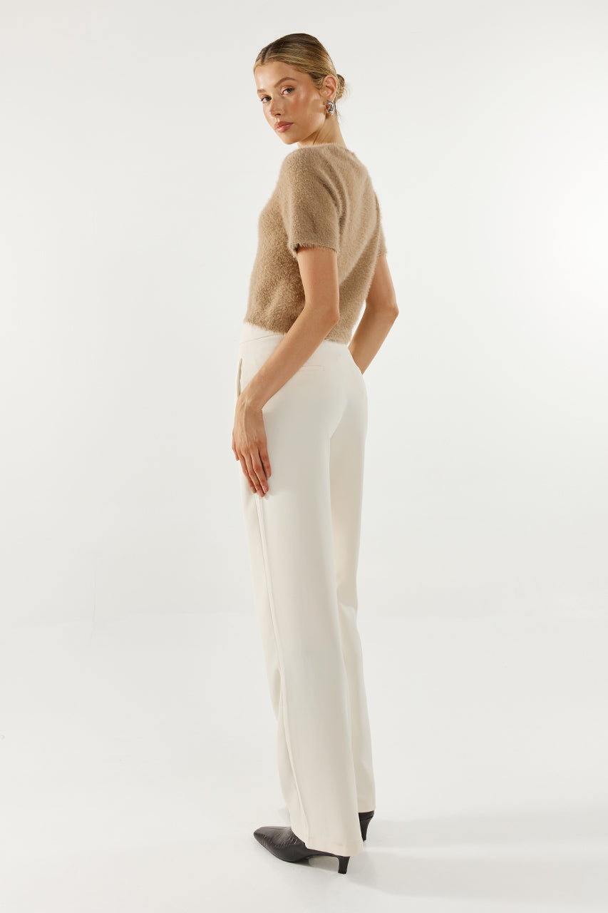 Ruby Knit Tee | Camel