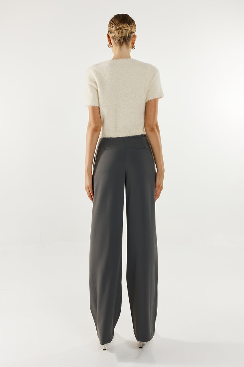 Ruby Knit Tee | White