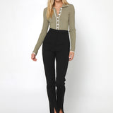 Ryder Knit Top | Sage