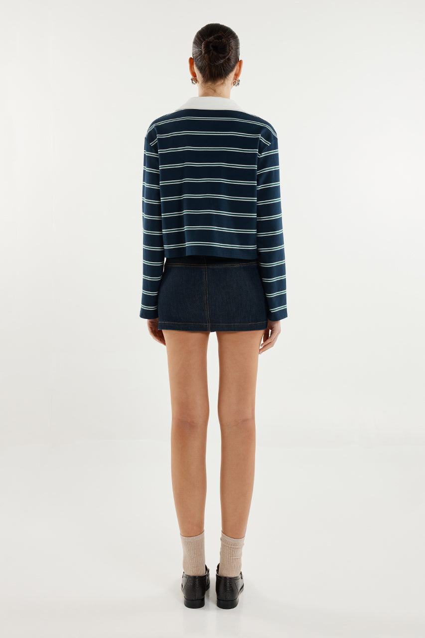 Ryland Rugby Top | Stripe