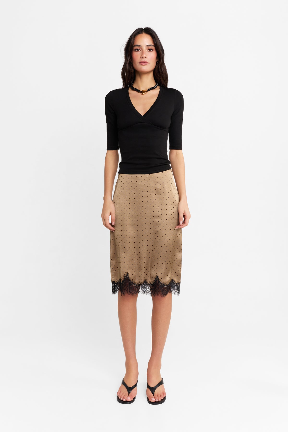 Lucia Skirt | Taupe
