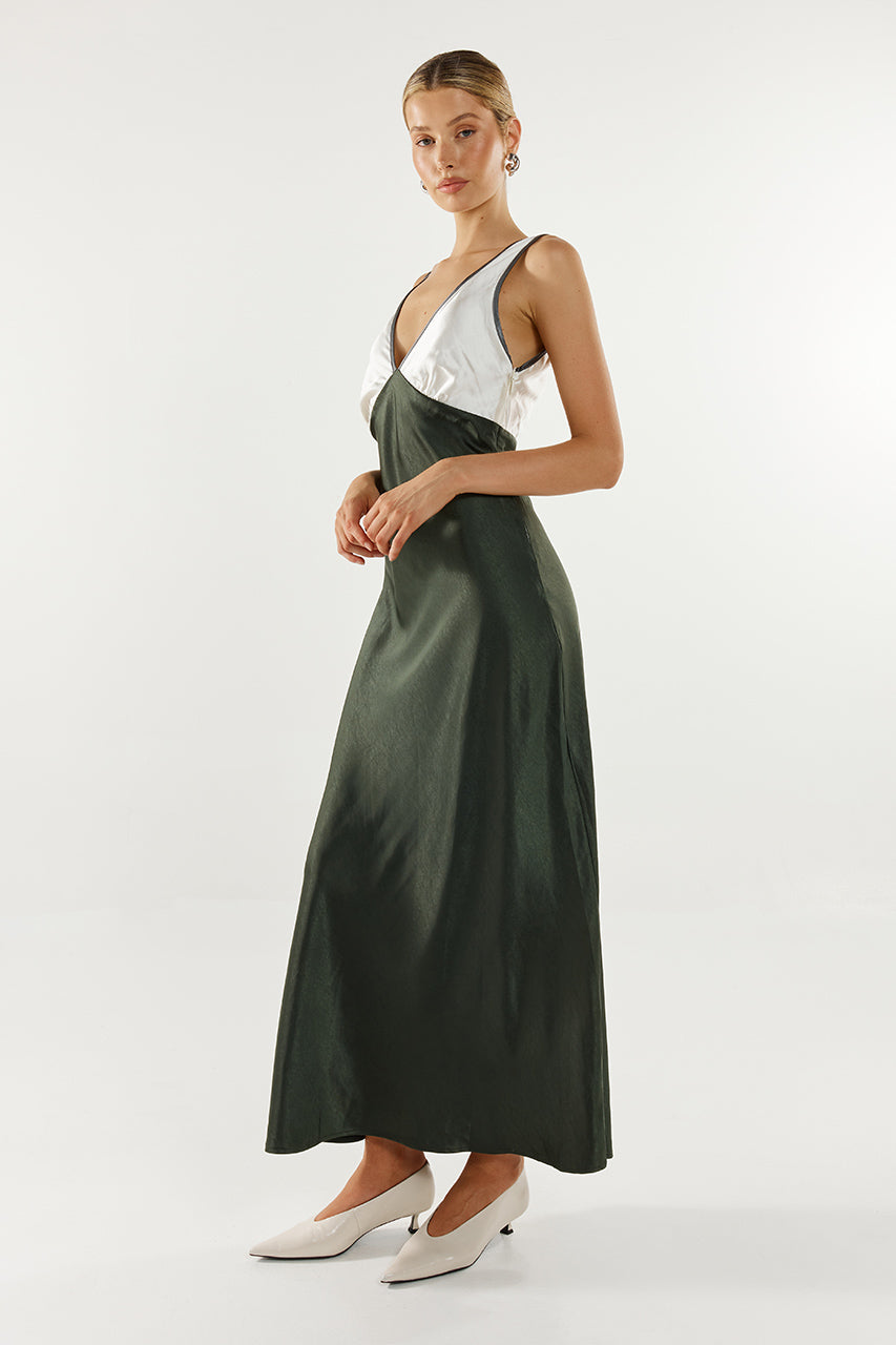 Savannah Maxi Dress | Forest