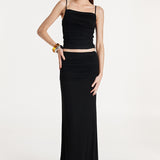 Scarlette Maxi Skirt | Black