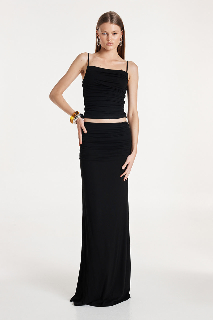 Scarlette Maxi Skirt | Black
