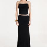 Scarlette Maxi Skirt | Black