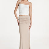 Scarlette Maxi Skirt | Oat