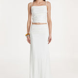 Scarlette Maxi Skirt | White
