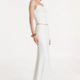 Scarlette Maxi Skirt | White