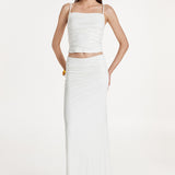 Scarlette Maxi Skirt | White