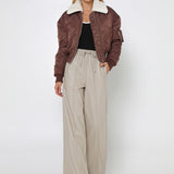 Seth Bomber Jacket | Choc