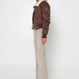 Seth Bomber Jacket | Choc