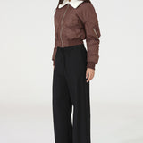 Seth Bomber Jacket | Choc