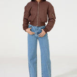 Seth Bomber Jacket | Choc