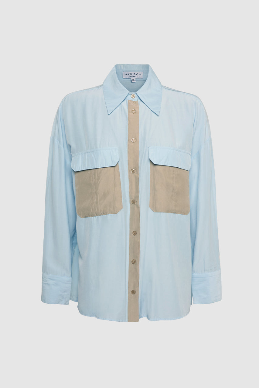 Shannon Shirt | Powder Blue