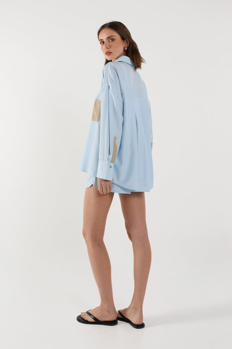Shannon Shirt | Powder Blue