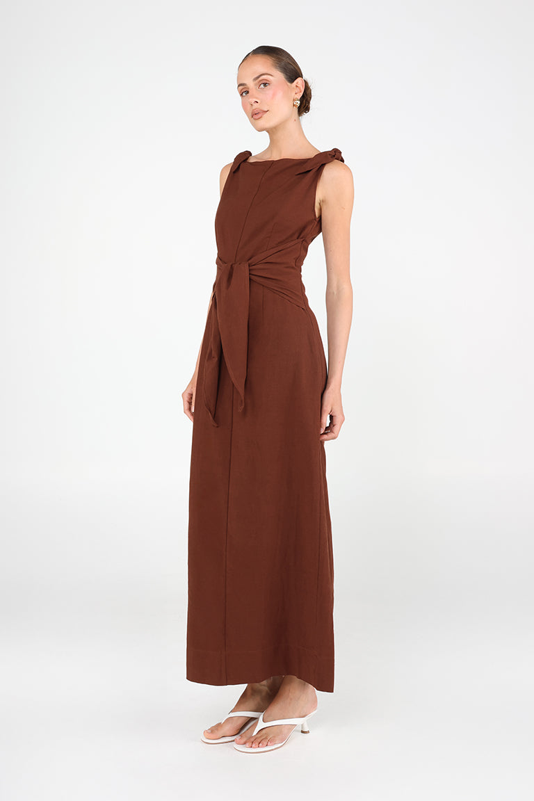 Siena Maxi Dress | Choc