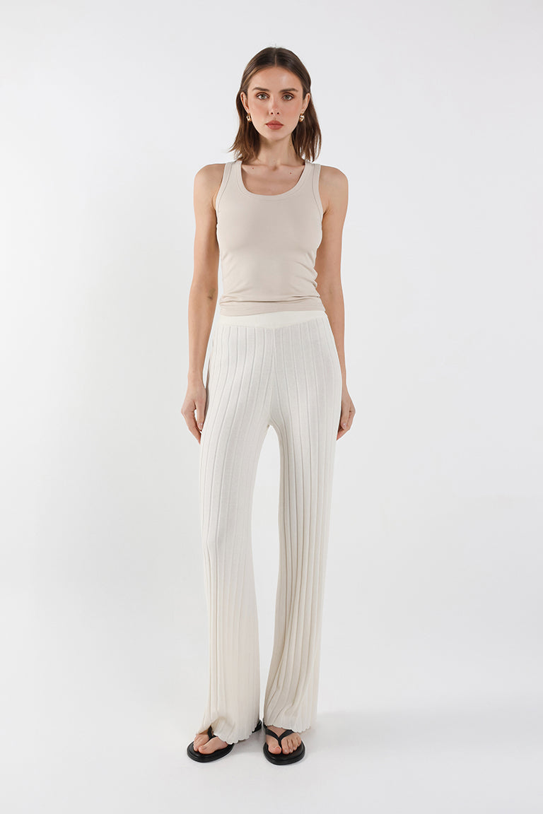 Sweeney Knit Pants | Cream
