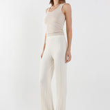 Sweeney Knit Pants | Cream