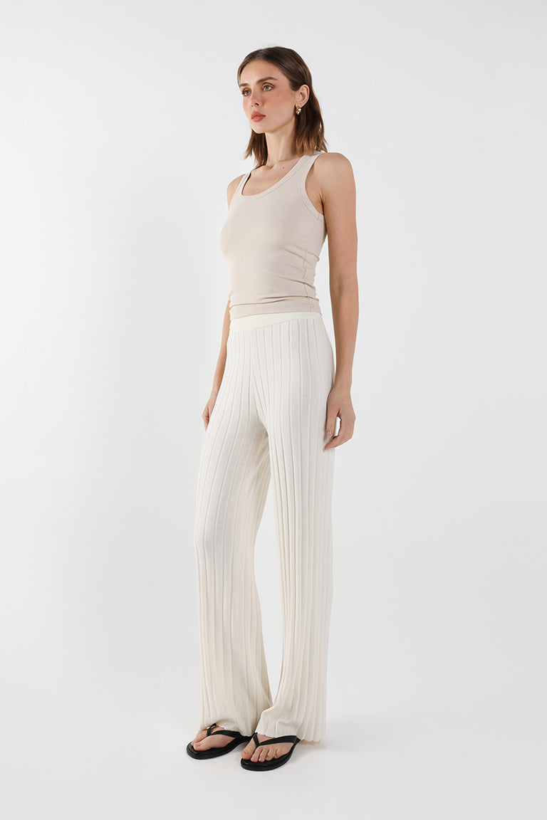 Sweeney Knit Pants | Cream