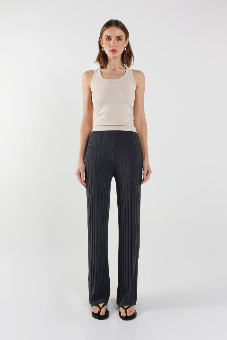Sweeney Knit Pants | Slate