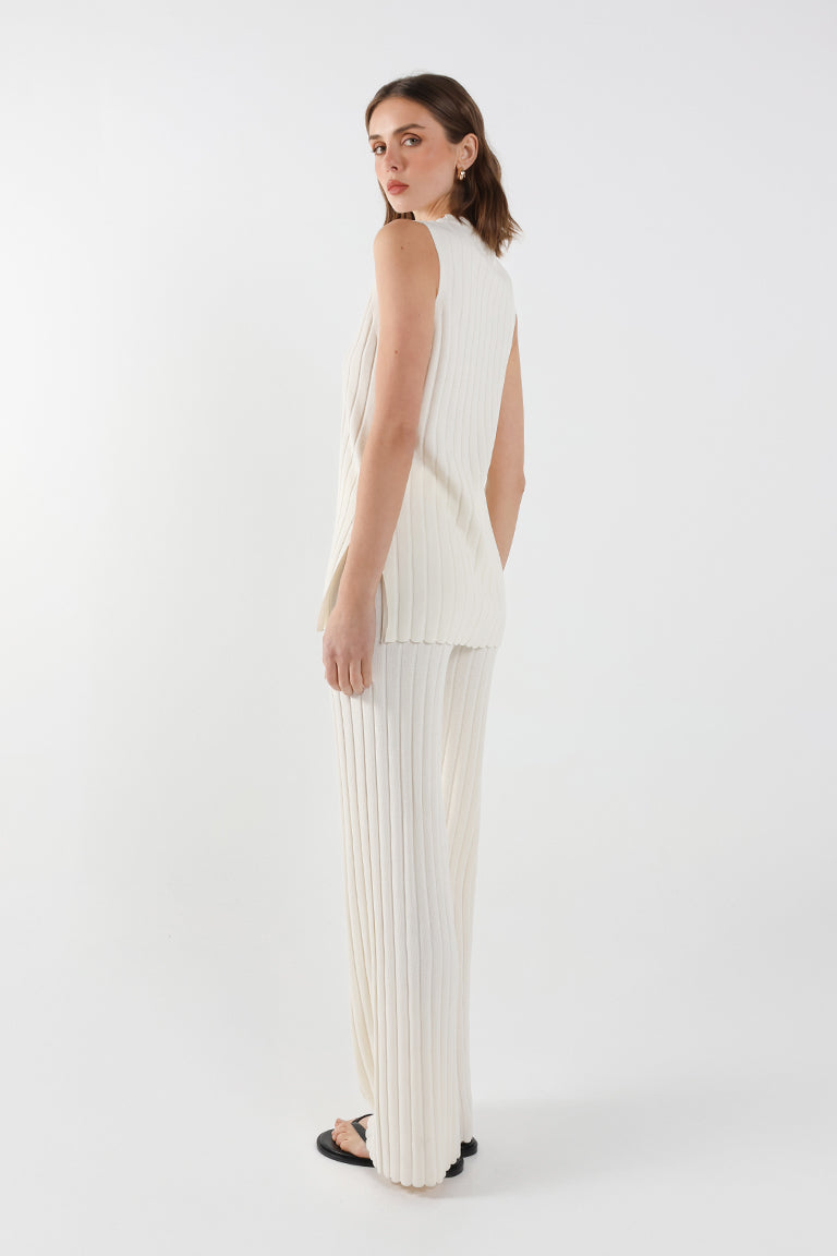 Sweeney Knit Tank - Cream